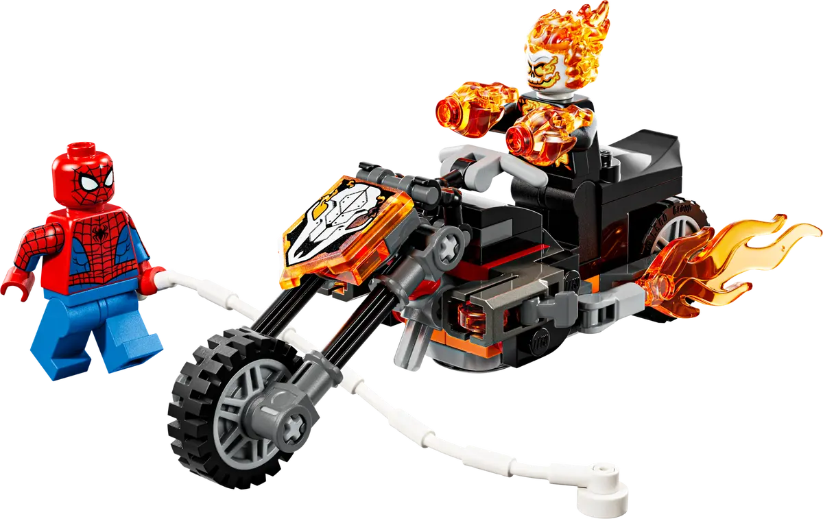 Lego Marvel - Spider-Man vs. Ghost Rider Motorcycle 76335