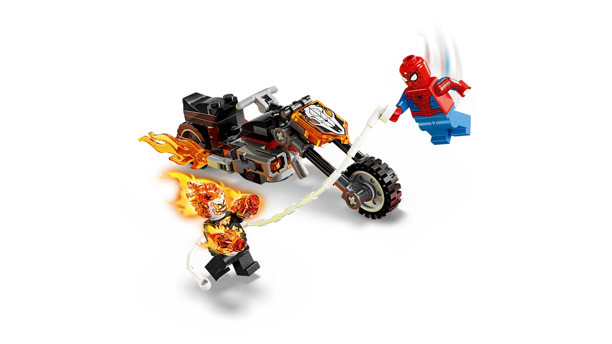 Lego Marvel - Spider-Man vs. Ghost Rider Motorcycle 76335