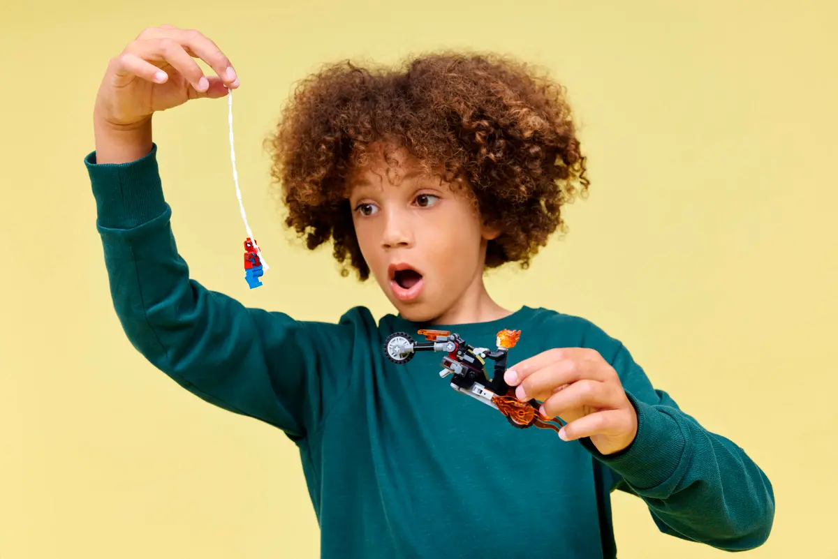 Lego Marvel - Spider-Man vs. Ghost Rider Motorcycle 76335