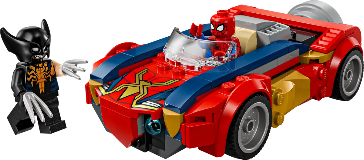 Lego Marvel - Spider-Man Car vs. Venomized Wolverine 76336