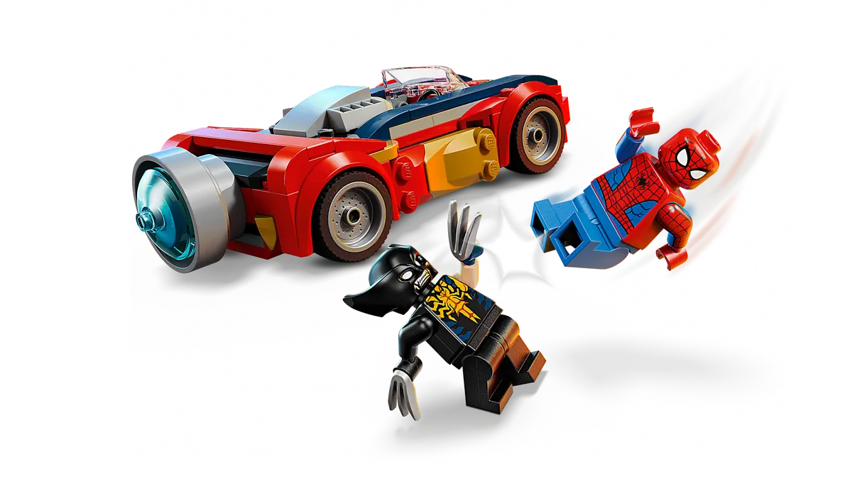 Lego Marvel - Spider-Man Car vs. Venomized Wolverine 76336
