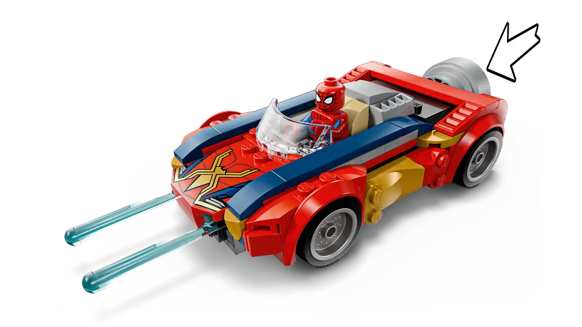Lego Marvel - Spider-Man Car vs. Venomized Wolverine 76336