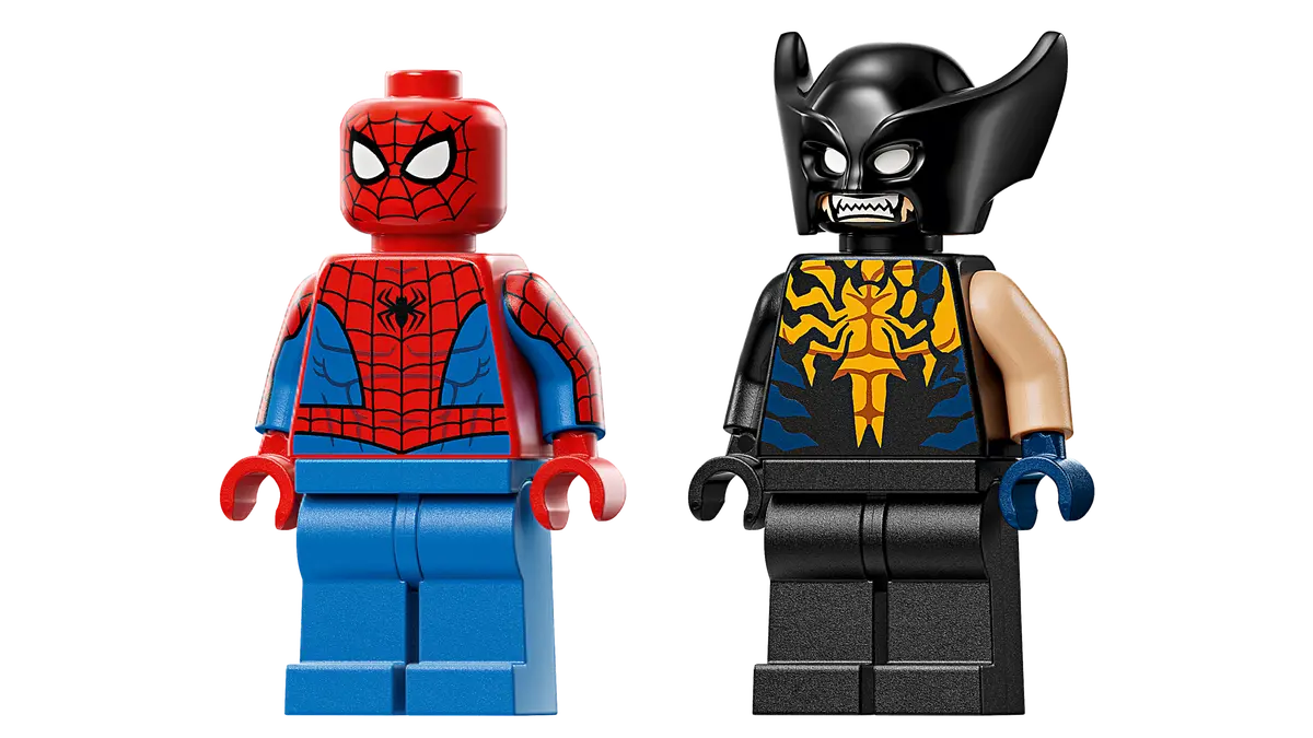 Lego Marvel - Spider-Man Car vs. Venomized Wolverine 76336