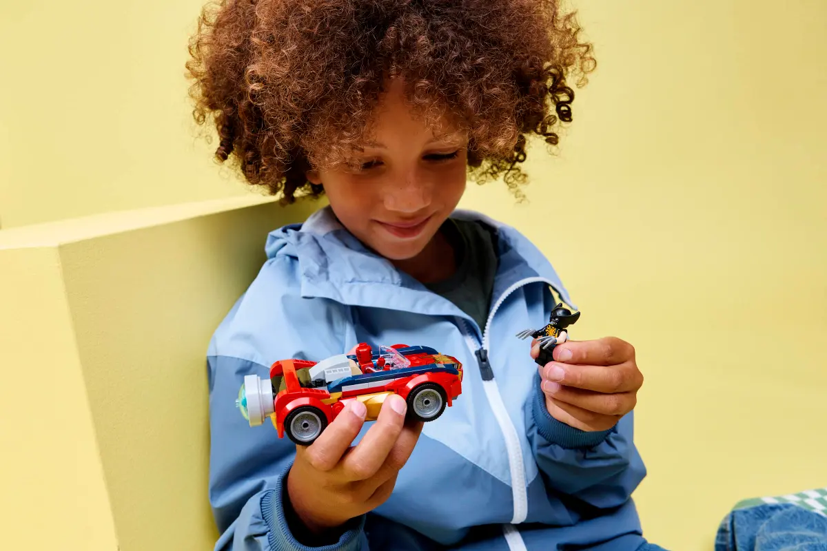 Lego Marvel - Spider-Man Car vs. Venomized Wolverine 76336