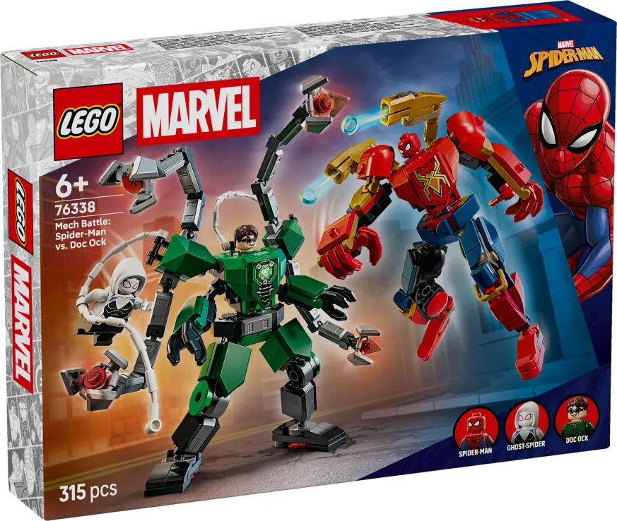 Lego Marvel - Mech Battle: Spider-Man vs. Doc Ock 76338