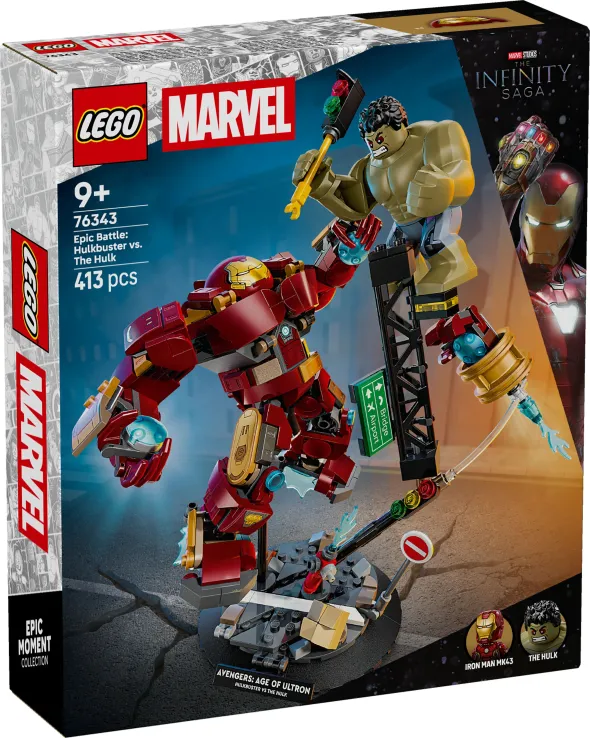 Lego Marvel - Epic Battle: Hulkbuster vs. The Hulk 76343