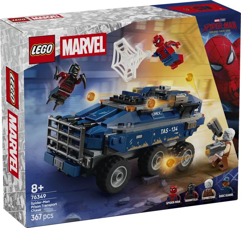 Lego Marvel - Spider-Man Prison Transport Chase 76349