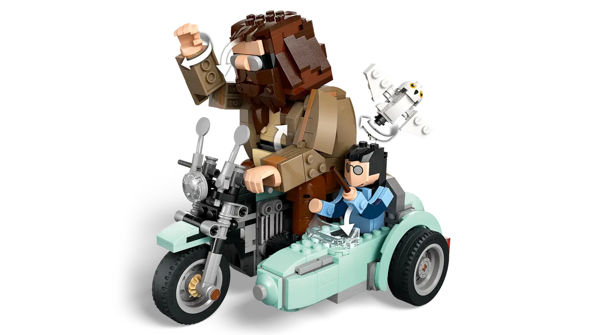 Lego Harry Potter - Hagrid & Harry's Motorcycle Ride 76443