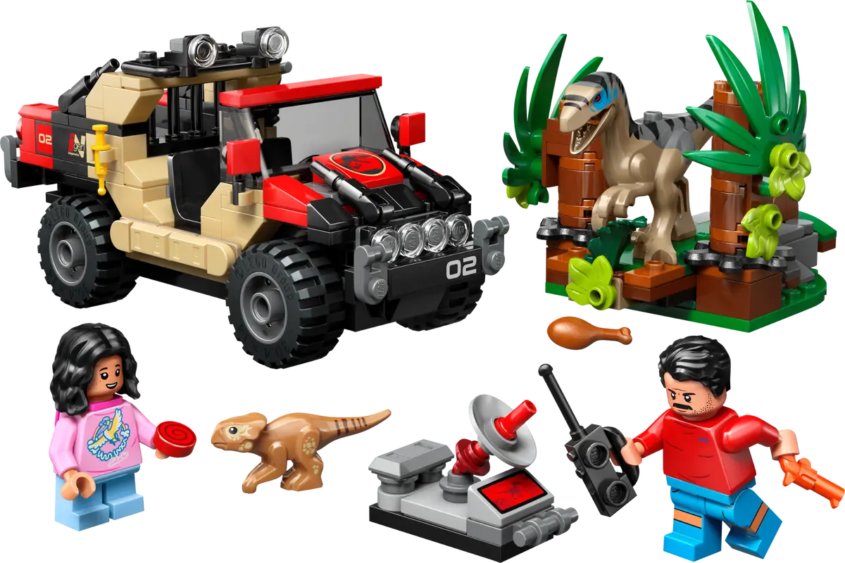 Lego Jurassic World - Raptor Off-Road Escape 76972 Lego Jurassic World - Raptor Off-Road Escape 76972