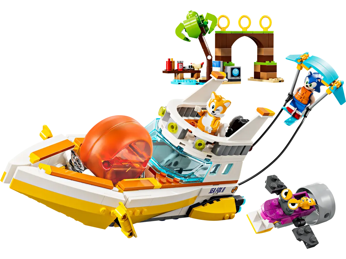 Lego Sonic The Hedgehog - Tail' Adventure Boat 76997