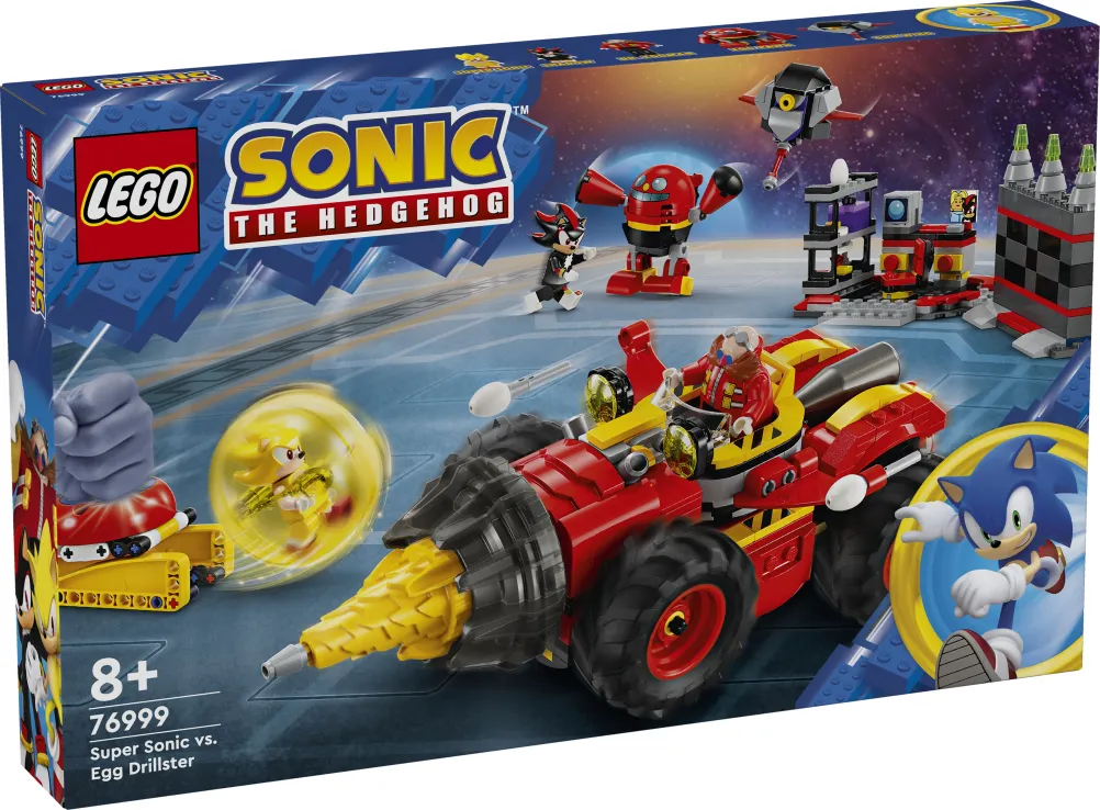 Lego Sonic The Hedgehog - Super Sonic vs. Egg Drillster 76999