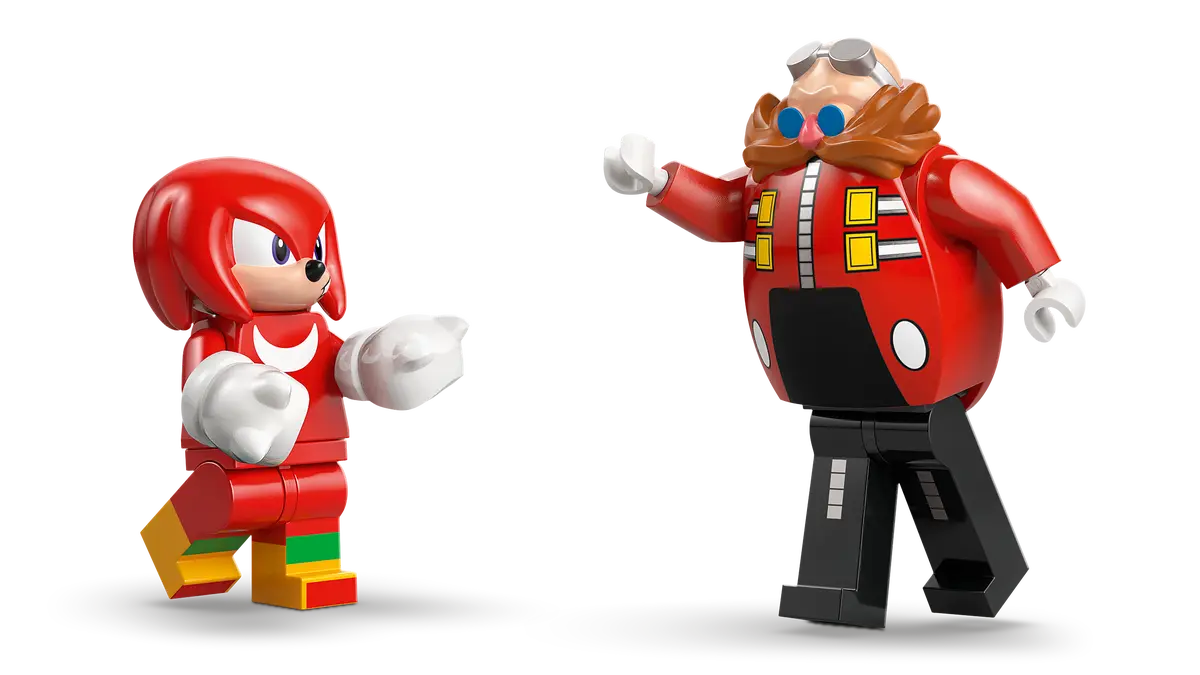 Lego Sonic The Hedgehog - Knuckles vs. Dr. Eggman Egg Crusher Mech 77005