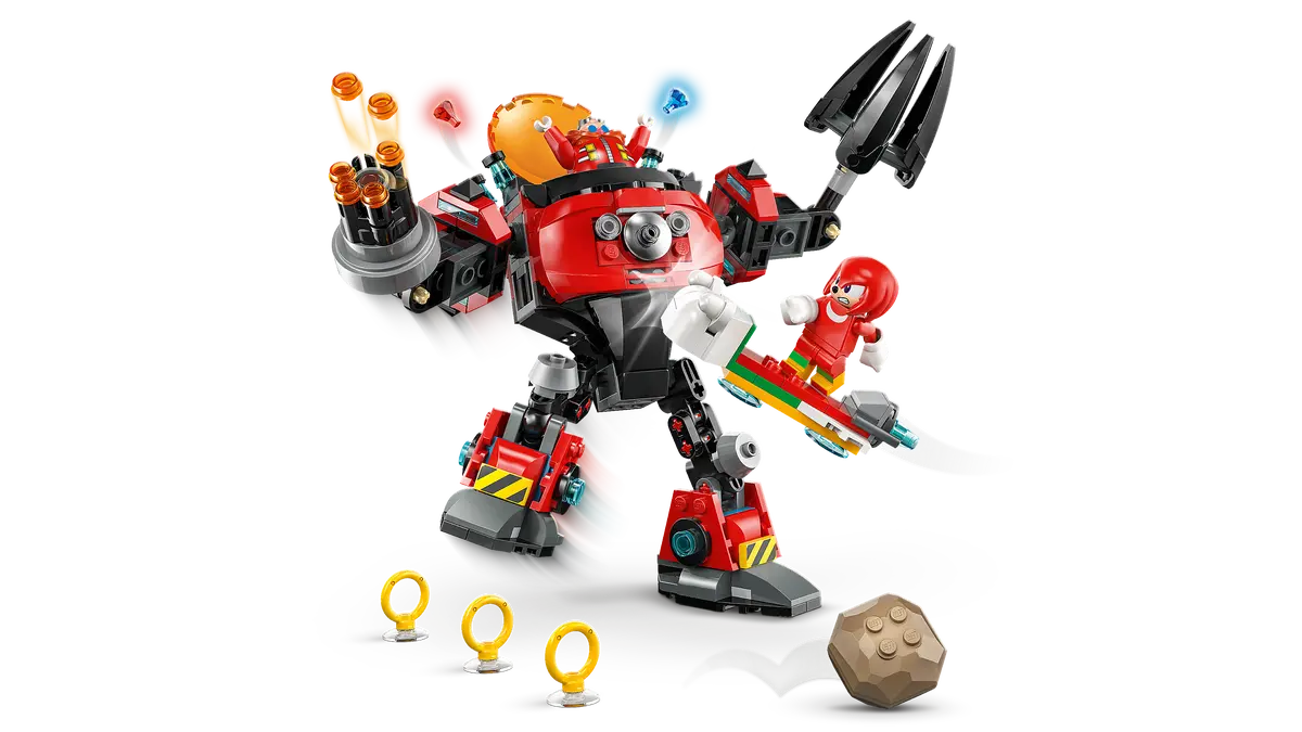 Lego Sonic The Hedgehog - Knuckles vs. Dr. Eggman Egg Crusher Mech 77005