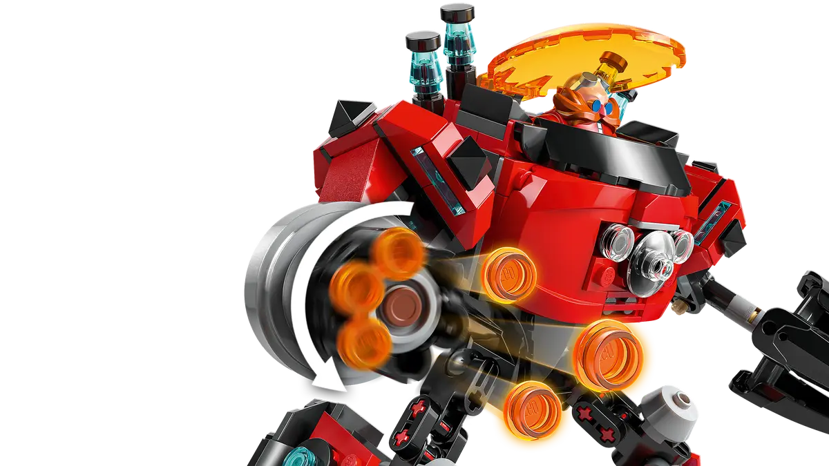 Lego Sonic The Hedgehog - Knuckles vs. Dr. Eggman Egg Crusher Mech 77005