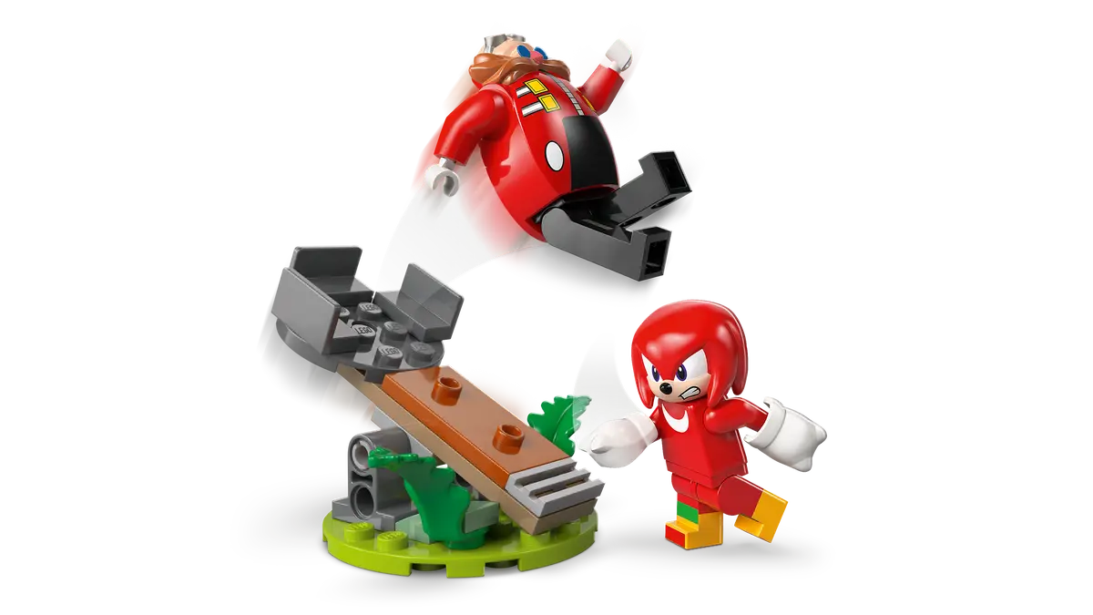 Lego Sonic The Hedgehog - Knuckles vs. Dr. Eggman Egg Crusher Mech 77005