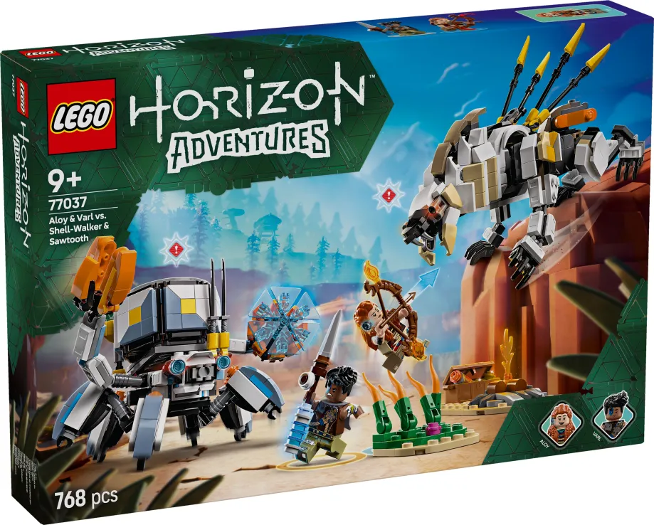 Lego - Aloy & Varl vs. Shell-Walker & Sawtooth 77037