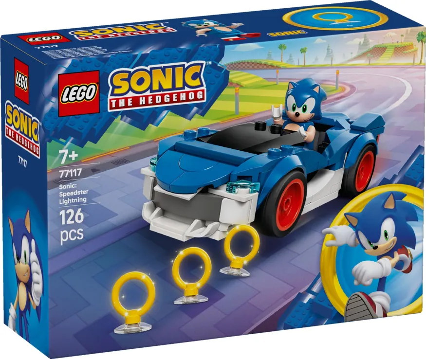 Lego Sonic The Hedgehog - Speedster Lightning 77117