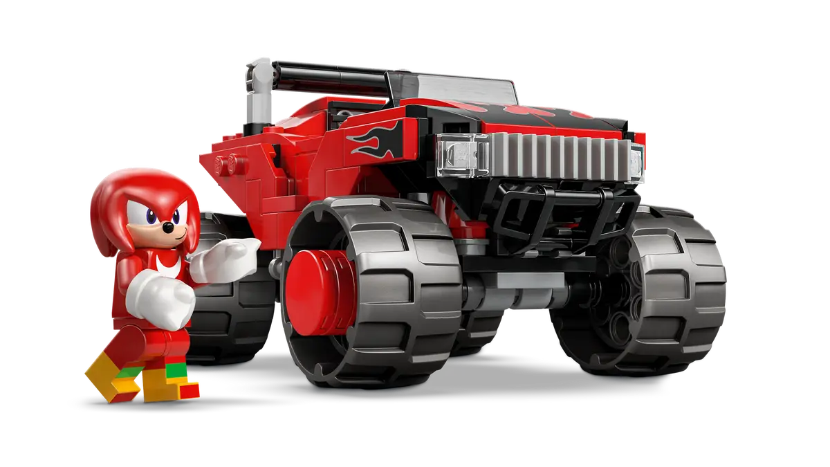 Lego Sonic The Hedgehog - Silver's Car vs. Knuckles' Monster Truck 77118