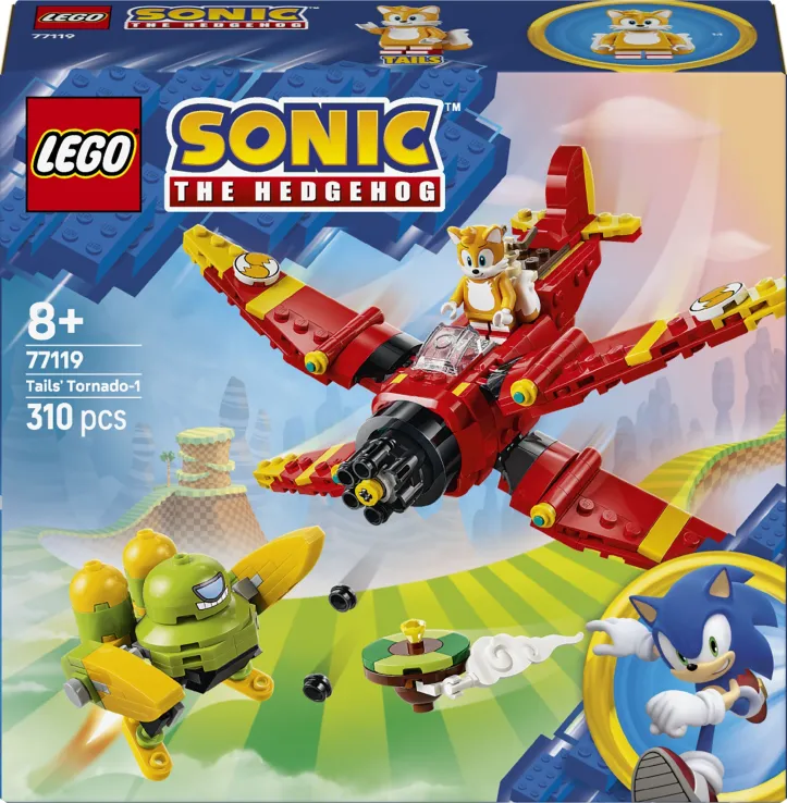 Lego Sonic The Hedgehog - Tail's Tornado-1 77119