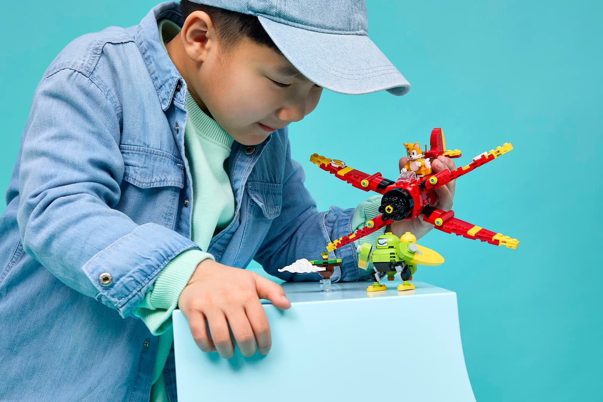 Lego Sonic The Hedgehog - Tail's Tornado-1 77119