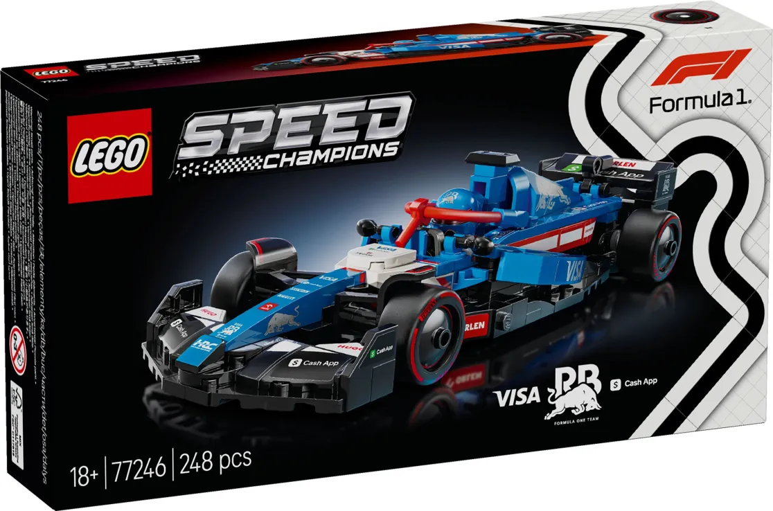 Lego Speed Champions - Visa Cash App RB VCARB 01 F1 Race Car 77246