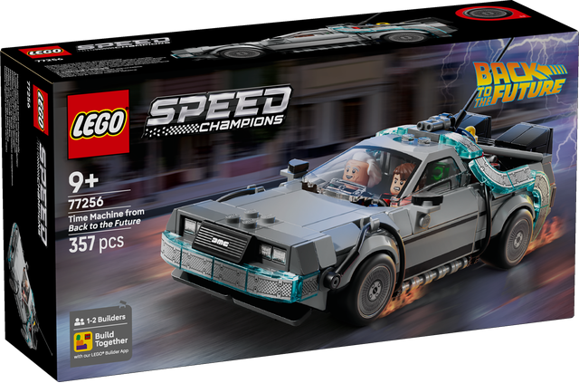 Lego Speed Champions - Time Machine From Back To The Future 77256