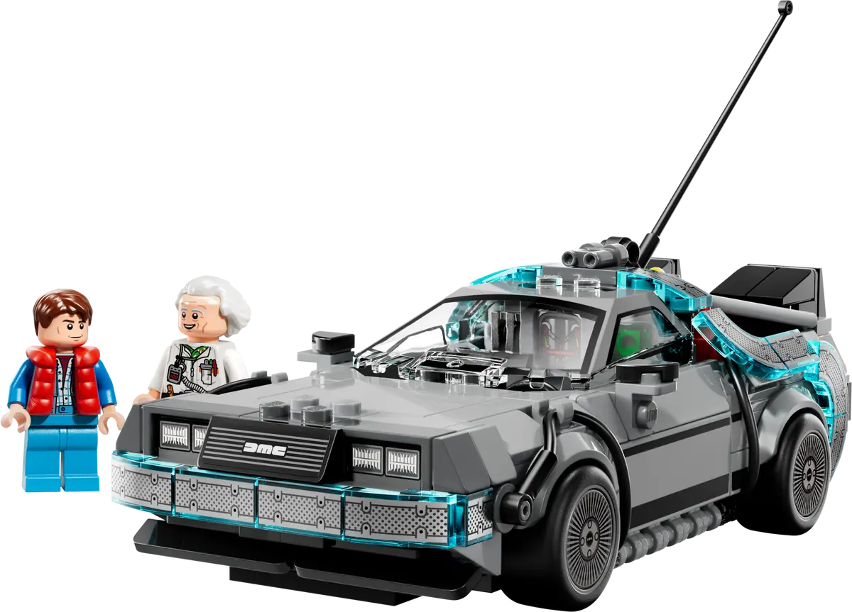 Lego Speed Champions - Time Machine From Back To The Future 77256