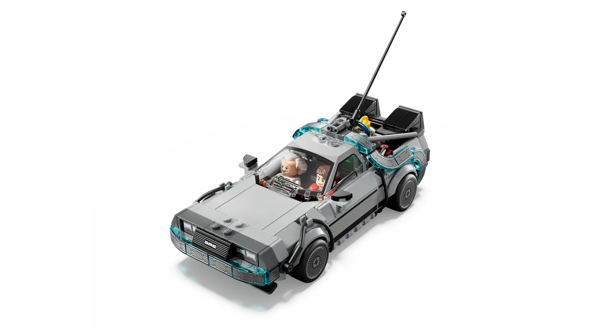 Lego Speed Champions - Time Machine From Back To The Future 77256