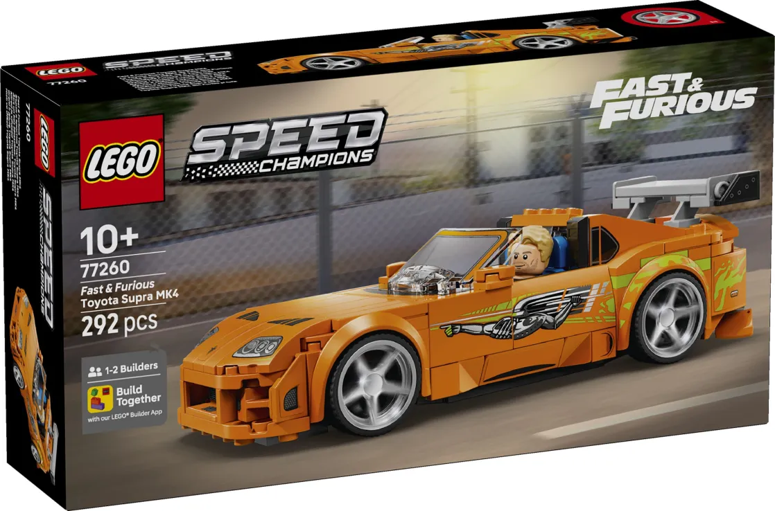 Lego Speed Champions - The Fast And The Furious Toyota Supra MK4 77260