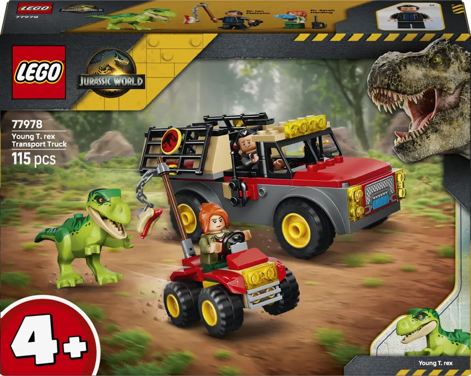 Lego Jurassic World - Young T. Rex Transport Truck 77978