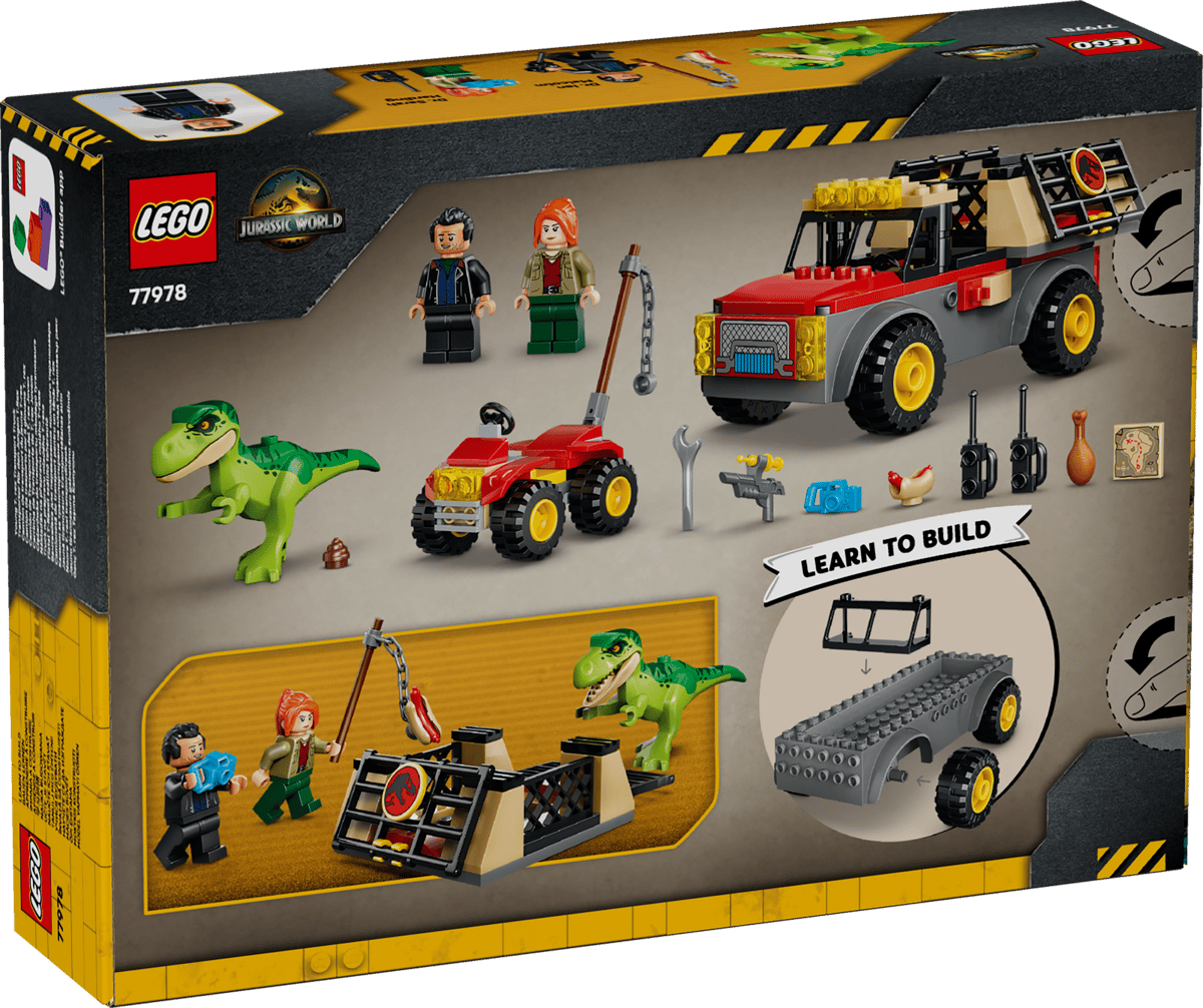 Lego Jurassic World - Young T. Rex Transport Truck 77978