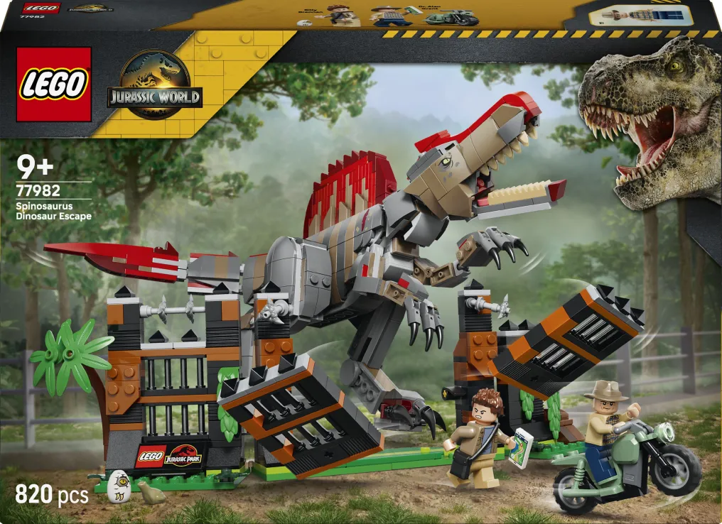 Lego Jurassic World - Spinosaurus Dinosaur Escape 77982