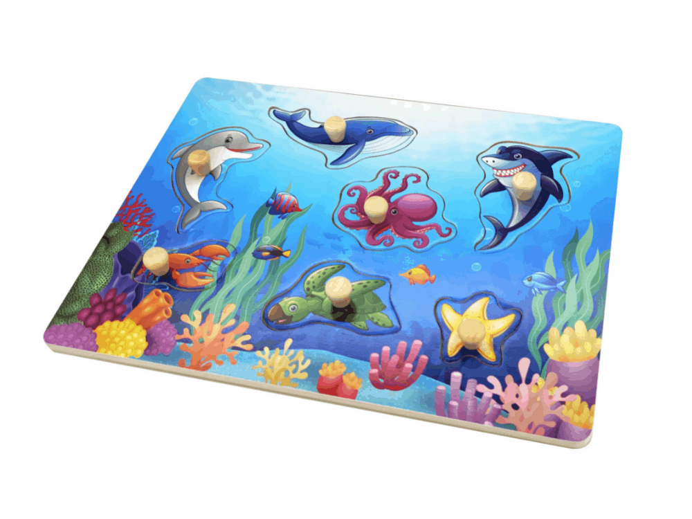Remoundo - Puzzle Με Μικρά Σφηνώματα, Ζώα Της Θάλασσας 7 Pcs 8088-9 Remoundo - Puzzle Με Μικρά Σφηνώματα, Ζώα Της Θάλασσας 7 Pcs 8088-9