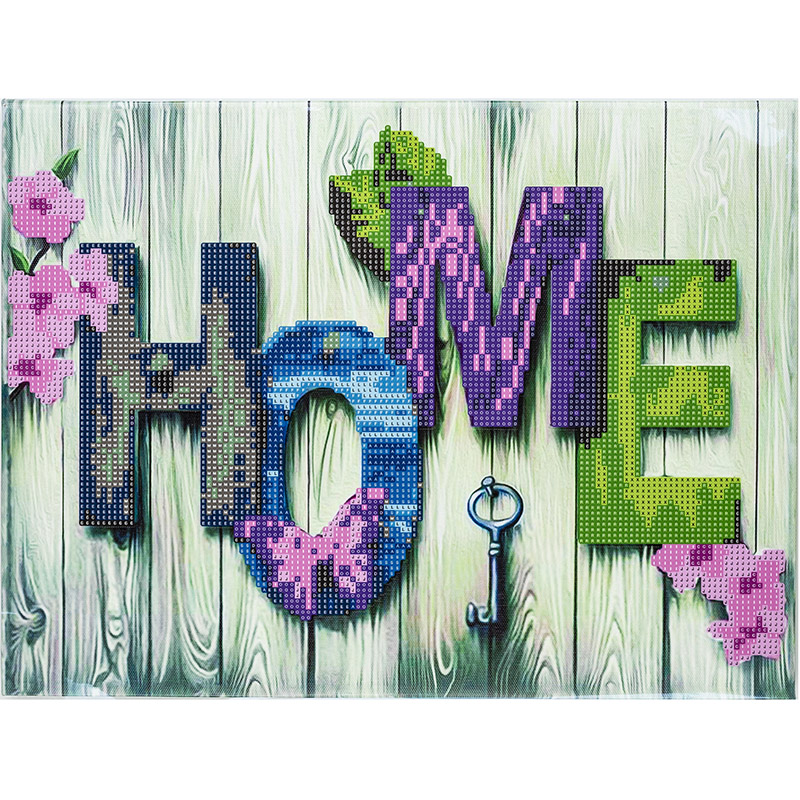 Centrum - 5D Diamond Mosaic KIT "Home" 30x40cm 80895
