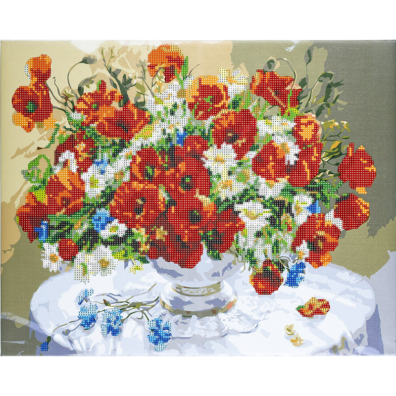 Centrum - 5D Diamond Mosaic KIT "Poppies" 40x50cm 80905