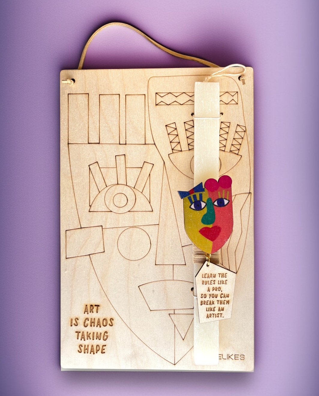 Life Likes - Λαμπάδα Κάδρο Art Mask Σε Κουτί 8184