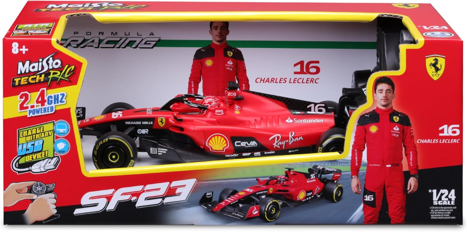 Maisto - Τηλεκατευθυνόμενο R/C Ferrari SF , Leclerc 16 82357