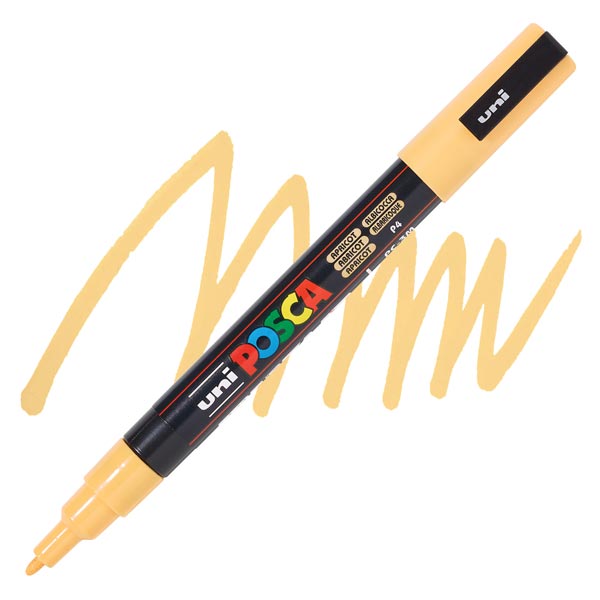 Uniball - Μαρκαδοράκι Posca PC-3M 0.9-1.3 mm, Apricot (P4) 824929
