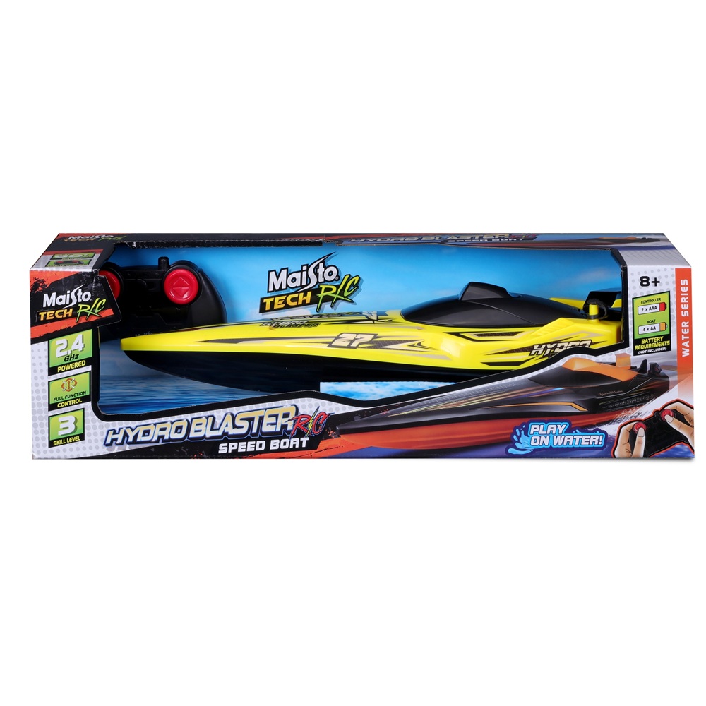 Maisto - Τηλεκατευθυνόμενο Σκάφος, Hydro Blaster, Yellow 82763