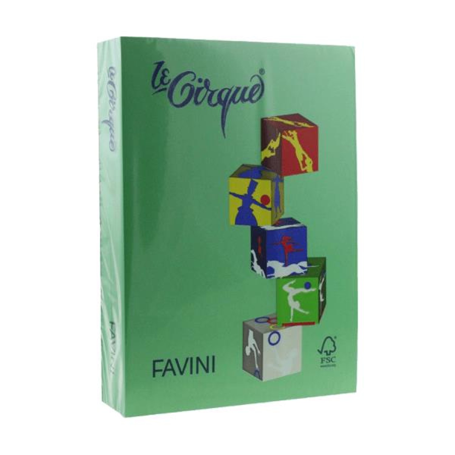 Favini - Χαρτί Εκτύπωσης Χρωματιστό, Spring Green A4 160gr 250 Φύλλα (1 Δεσμίδα) 832084