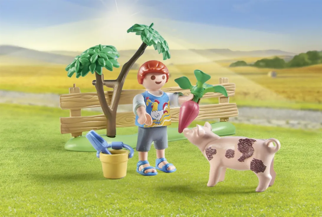 Playmobil Country - Ο Λαχανόκηπος Του Παππού Και Της Γιαγιάς 71443