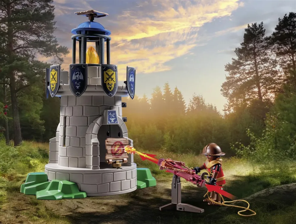 Playmobil Novelmore - Πύργος Ιπποτών Με Δράκο Και Σιδηρουργό 71483