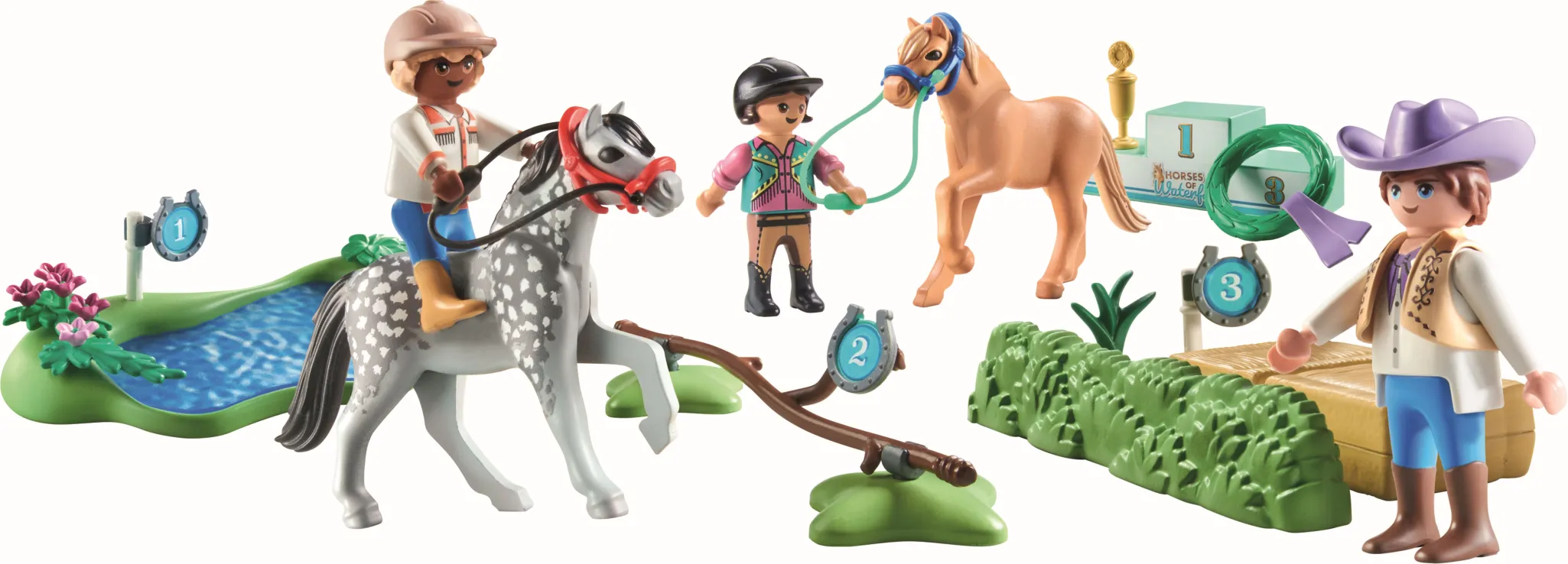 Playmobil Horses Of Waterfall - Αγώνες Ιππασίας 71495