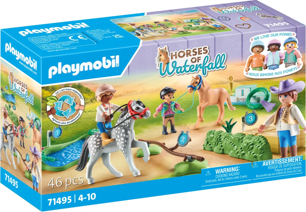 Playmobil Horses Of Waterfall - Αγώνες Ιππασίας 71495