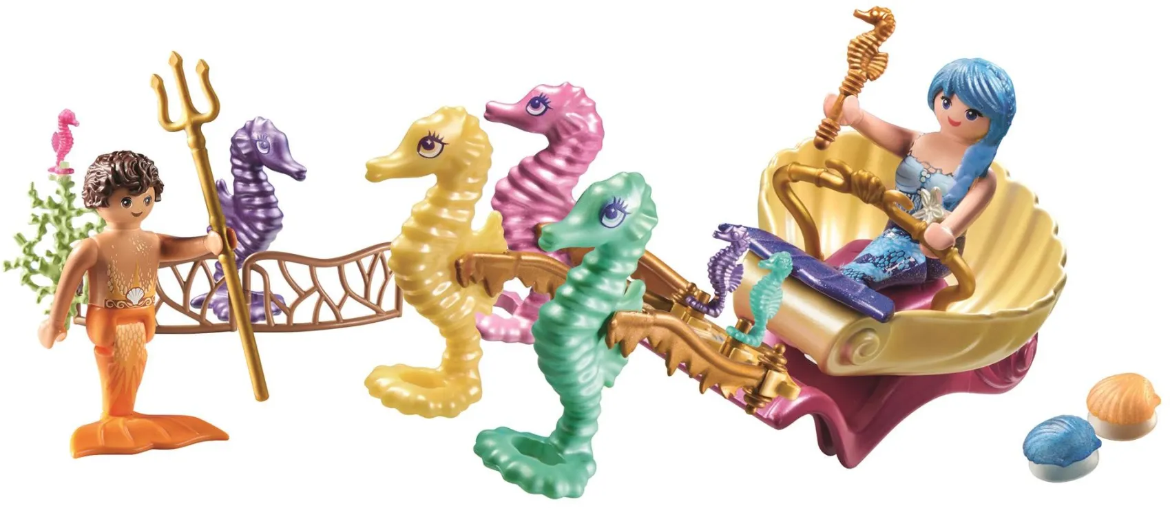 Playmobil Princess Magic - Γοργονο-Άμαξα Με Ιππόκαμπους 71500  
