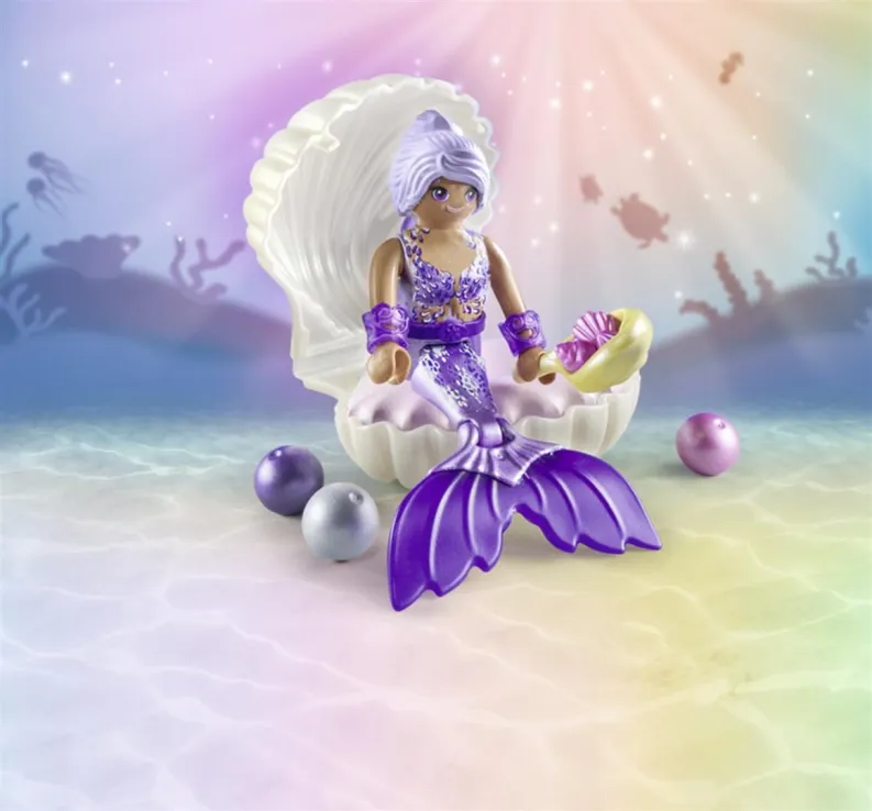 Playmobil Princess Magic - Γοργόνα Με Κοχύλι Μαργαριταριών 71502