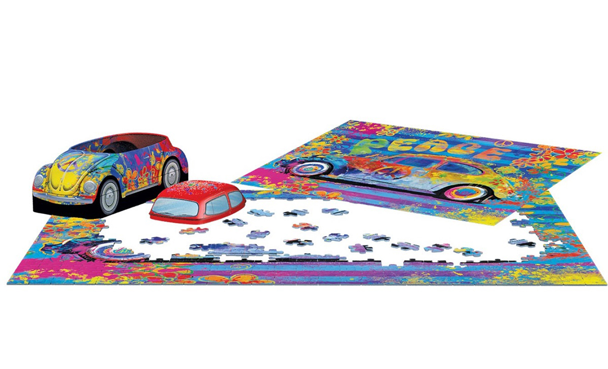 Eurographics - VW Beetle Splash Tin 8551-6026 Eurographics - VW Beetle Splash Tin 8551-6026
