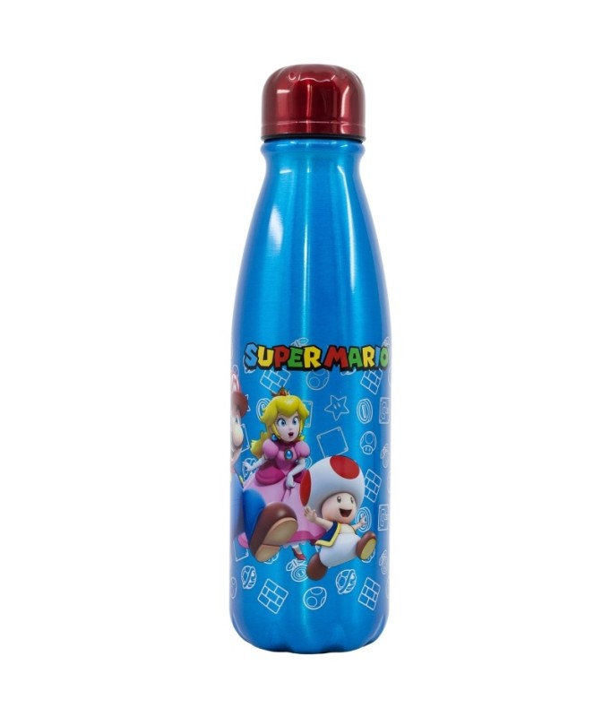 Gim - Παγούρι Αλουμινίου, Super Mario 600ml 530-75240