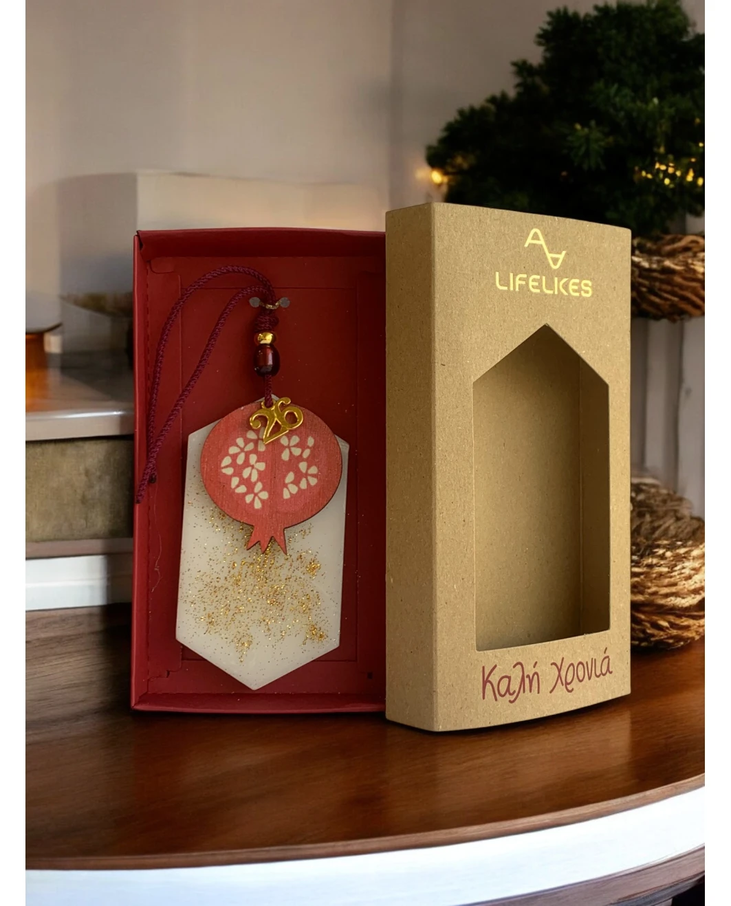 Life Likes - Γουράκι Αρωματικό Ρόδι, Κόκκινο 8589