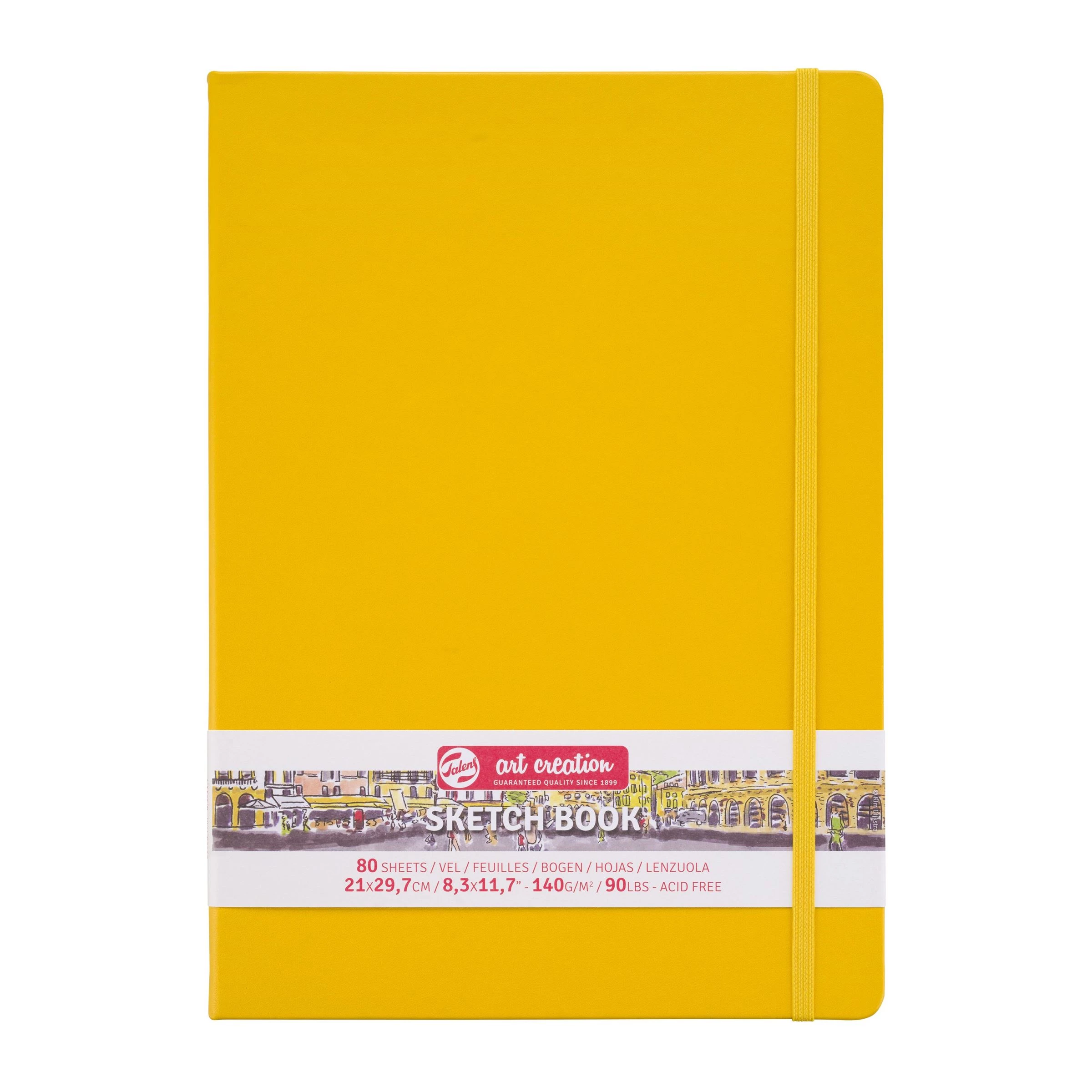 Royal Talens - Σημειωματάριο Sketchbook Art Creation Golden Yellow 21x29,7 εκ 80 Φύλλα 9314113M